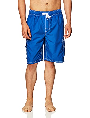 Photo 1 of Kanu Surf Men's Barracuda Swim Trunks (Regular and Extended Sizes) 3X