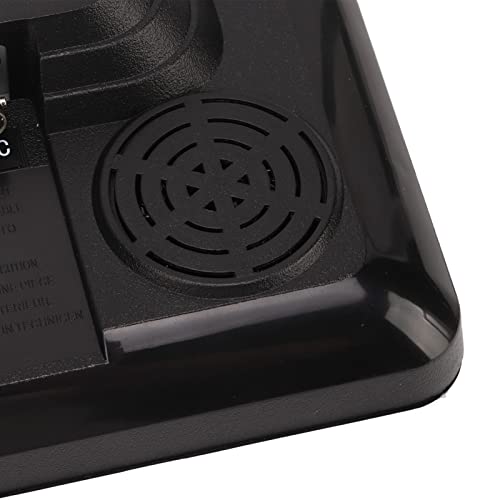 15 Zoll TFT LCD Monitor, Tragbare Dual Lautsprecher und Ferngesteuerter TFT LCD Monitor mit VGA HD Multimedia AV BNC USB DC Eingang für Küche, Büro, Wohnzimmer – Bild 8