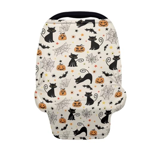 Cat Cobweb Breastfeeding Cover