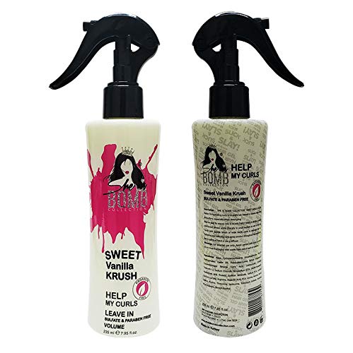 she is bomb collection Sweet Vanilla Krush Leave-In Curl Definer 7.95 fl oz. Pack of 2