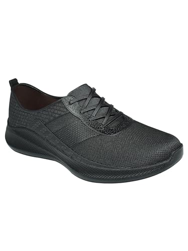 Image of AJANTA Men's PVC Sneaker | Waterproof Casual & Rain Shoes for Walking, Travel & Office | Skid Resistant Outsole for Firm Grip
