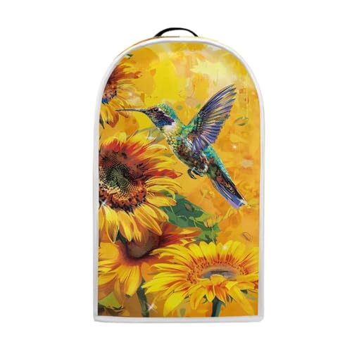 YUVAMAGIMO Sunflower Hummingbird Blender Cover Comfortable Appliance Cover Easy to Clean Recyclable Stand Mixer or Coffee Maker Suitable for Kitchen Mixers Holiday Gift