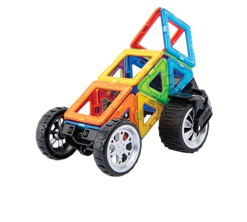 MAGFORMERS Amazing Transform Wheel Set juego de construccion magnetico de coches 6