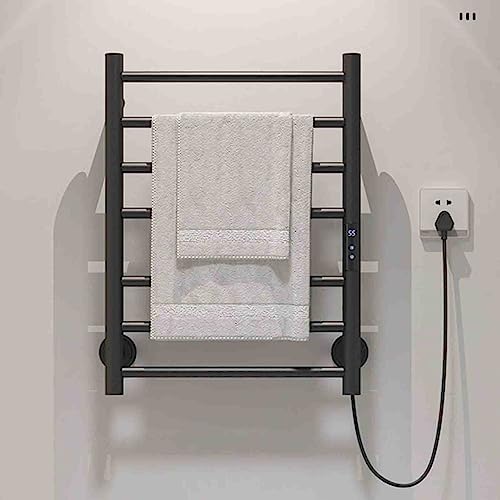 Chauffe-serviettes électrique en acier inoxydable de style contemporain architectural