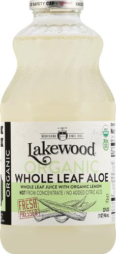 Miniatura 2 de Lakewood Jugo de hoja de aloe vera orgánico 32 onzas