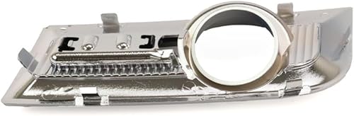 Miniatura 6 de Para GMC Terrain antiniebla cubierta de luz antiniebla 2010 11 12 13 14 2015 lado del conductor | Bisel | Cromo | Cumplimiento DOT/SAE | GM1038123 |