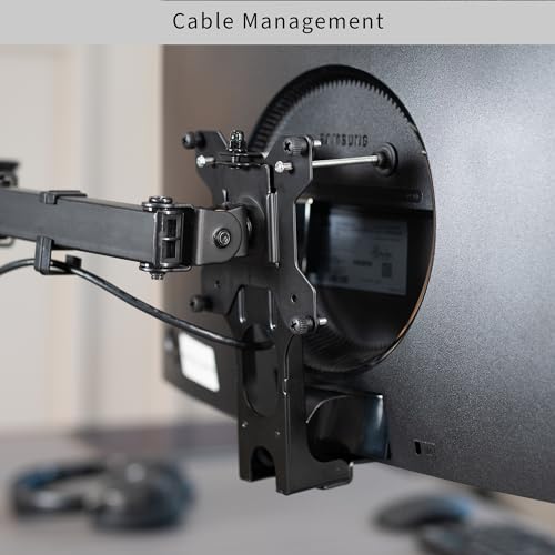 VIVO Quick Attach VESA Adapter Plate Bracket Designed for Samsung CF397 Series and CRG5 Series Monitors, Compatible Curved 24 inch and 32 inch Samsung Screens Conversion Kit, Black, MOUNT-SG03CF by VIVO - Image 7