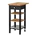 Produktbild IKEA STENSTORP - Kitchen trolley black-brown oak - 45x43x90 cm