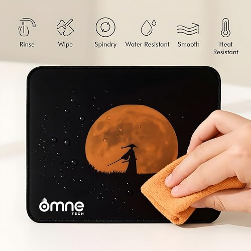 Image of Mousepad for Desk | Smooth Waterproof Surface, Anti-Slip Rubber Base, Durable & Comfortable Mouse Pad for Office, Laptop & Computer (Samurai Warrior)