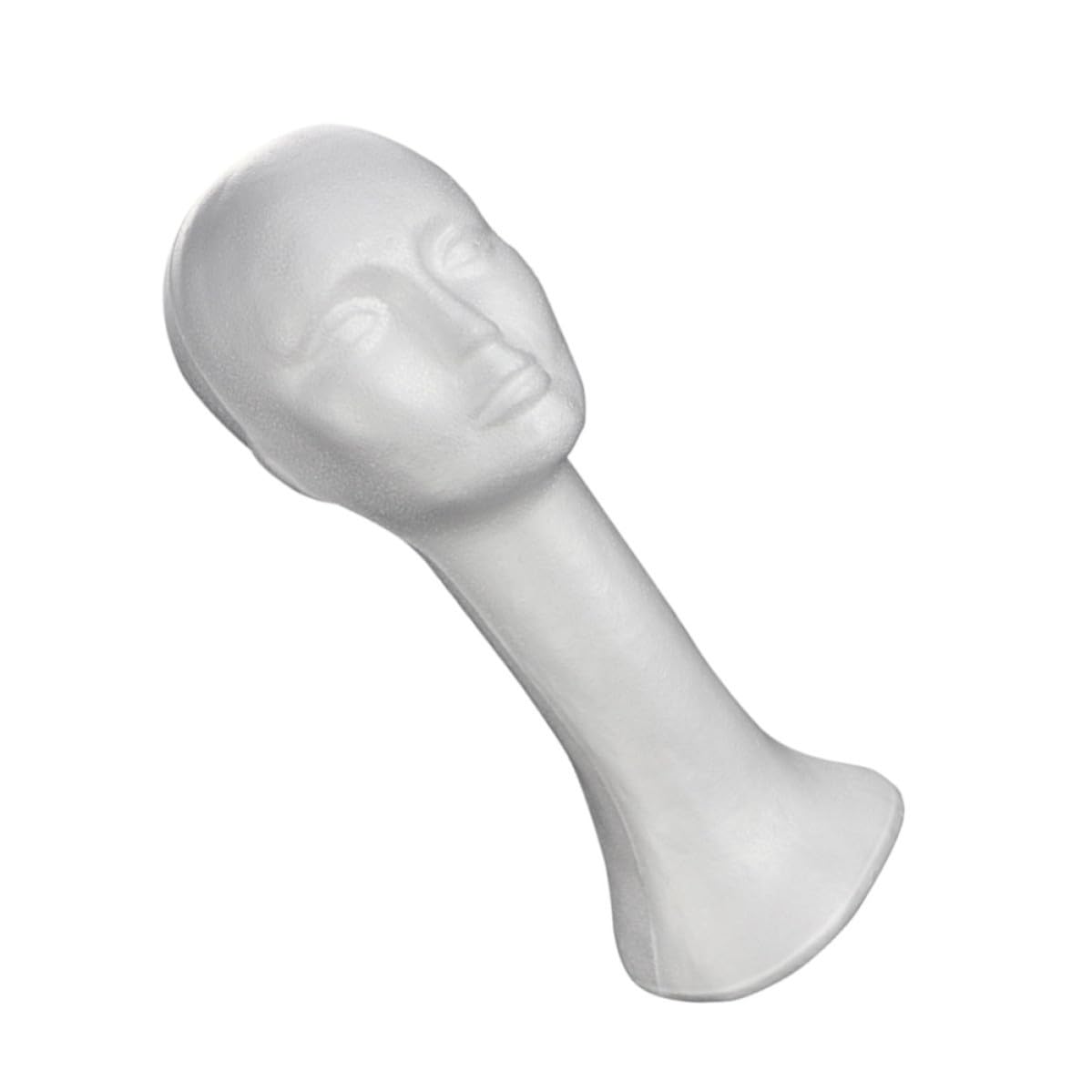 Cabeza de espuma para pelucas y sombreros Toyvian soporte maniquí de mostrador