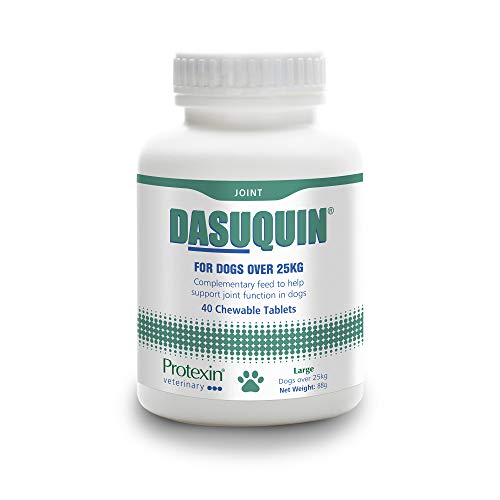 Protexin Veterinary Dasuquin Advanced Joint Supplement for Large Dogs, with ASU, Glucosamine HCl and Chondroitin for Joint Care and Support - 40 Chewable Tablets