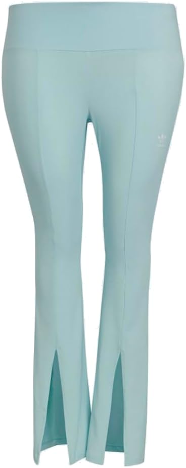 adidas Originals Womens Leggings Flare Tights, Halo Mint, 3X
