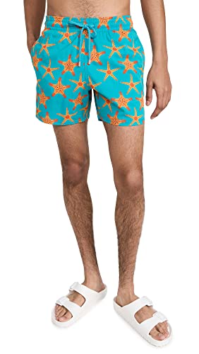 Vilebrequin Bañador Moorise para hombre, Curacao, Large