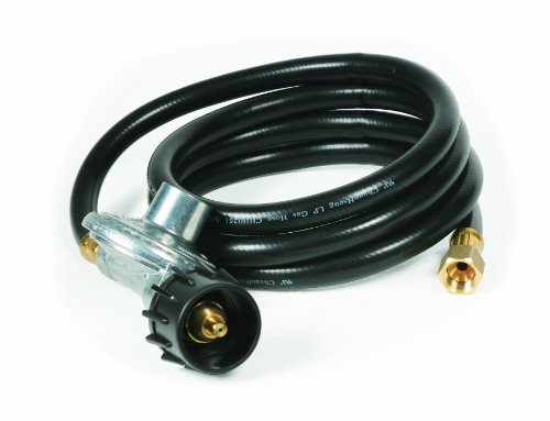 Camco 57703 Régulateur de gaz basse pression avec tuyau de 6 pieds pour camping