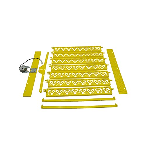 SEIWEI Egg Trays, Egg Incubation Tray, 48Pcs 12V Eggs Automatic Egg Turner Turning Tray Chicken Incubators Incubator Laboratory for Automatic Egg Incubator Tray Incubation Accessory