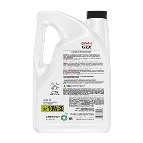 Castrol Gtx 10W-30 Conventional Motor Oil, 5 Quarts #TOP2