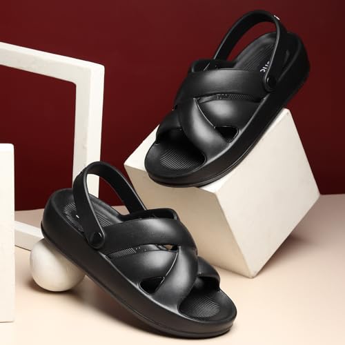 Image of YOHO Wanderz Clogs for Women | Soft EVA Cushioned Footbed | Lightweight with Bold Sole, Waterproof