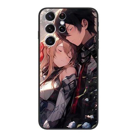 NIKKHO Soft Black TPU Case for Samsung Galaxy S22 Ultra Cover