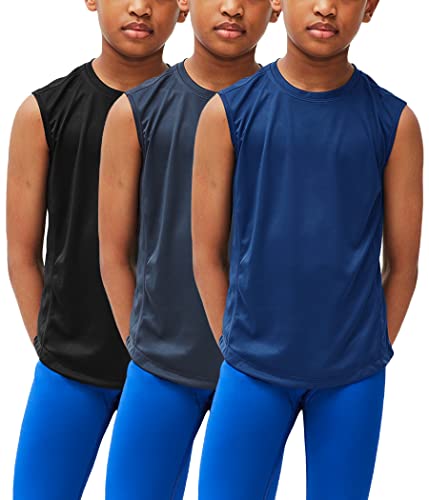 DEVOPS Boys Baselayer Workout Tank Top Sleeveless