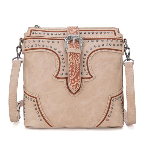 Image of Montana West Western Crossbody Bags for Women Embroidered Denim Collection Purses