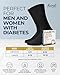 Pembrook Diabetic Socks for Men and Women - Non Binding Socks Women | Neuropathy Socks for Men and Neuropathy Socks for Women | Edema Socks for Diabetics Women | Diabetic Socks Women
