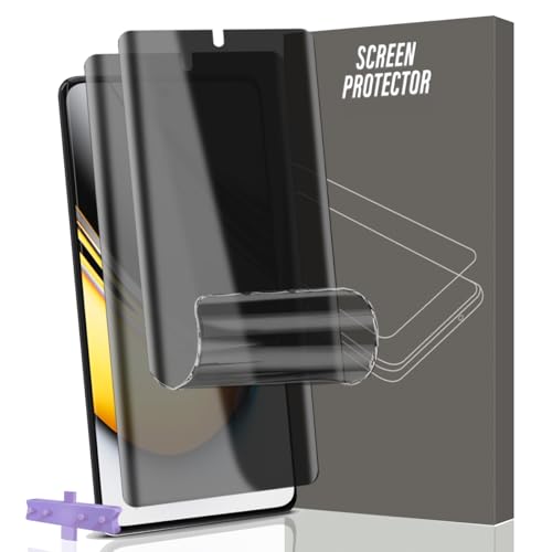 Gelaasso 2 Piezas Protector de Pantalla para Realme 11 Pro/11 Pro+. Antiespia Película TPU Flexible [No es de cristal], Película de Hidrogel Privacidad para Realme 11 Pro/11 Pro+