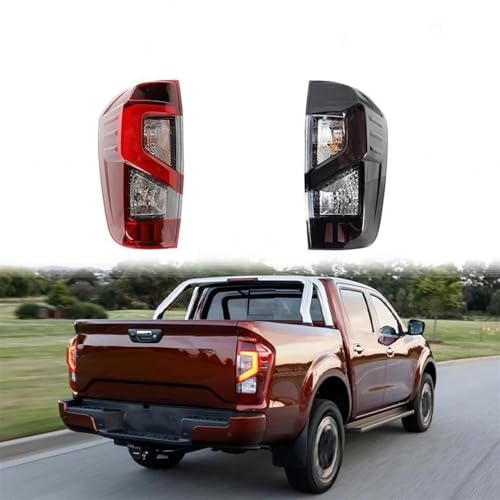 Piloto trasero izquierdo Nissan Navara NP300 de alta resistencia acabado rojo 4