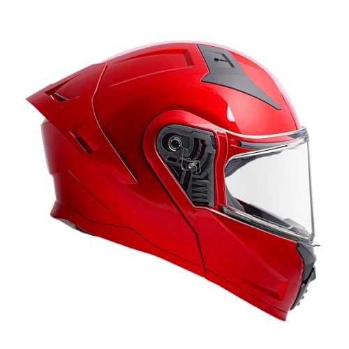 Image of Gliders Vortex DX Flip-Up Full Face Helmet with Spoiler with Clear Visor