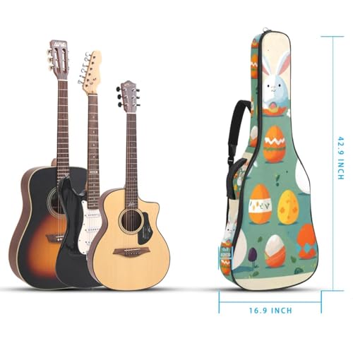Housse guitare acoustique contre la pluie avec compartiment accessoires
