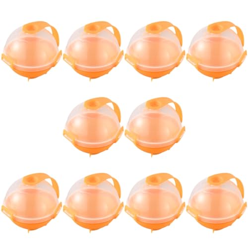 Molde de hielo esférico reutilizable naranja 10 piezas miniatura 1