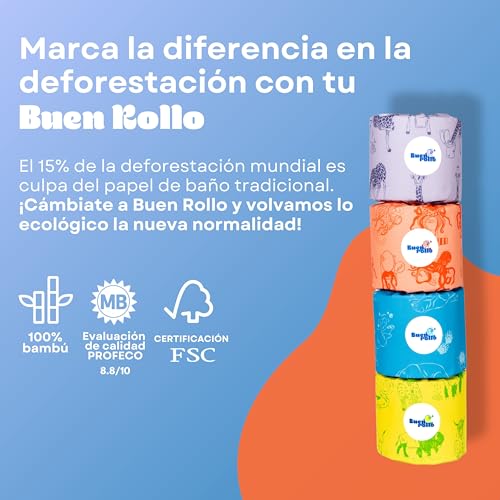 La mejor comparación de Papel higienico biodegradable más recomendados. 24 Imagen adicional