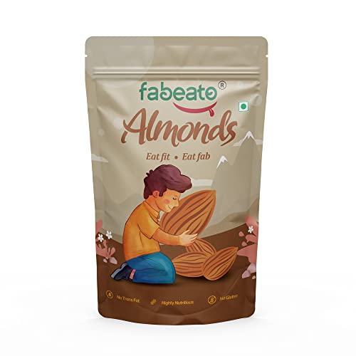 Fabeato Natural California Almonds 500g - Image 2