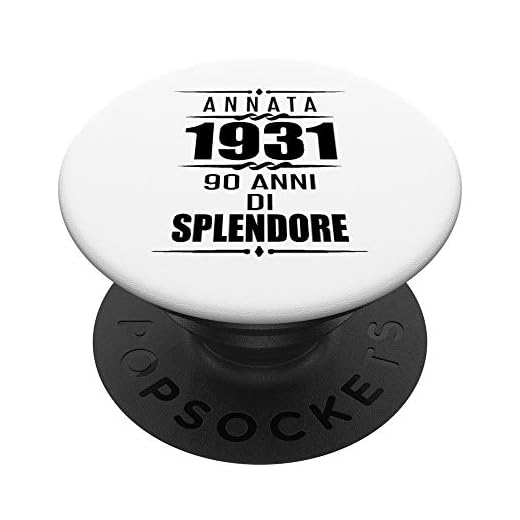 90 cumpleaños para abuelo, para regalo de 90 años. PopSockets PopGrip Intercambiable