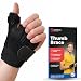 Thumb Brace with Wrist Support – Thumb Splint for Carpal Tunnel, Arthritis or Tendonitis Pain Relief. Thumb Stabilizer Fits Left or Right Hand. Thumb Spica Splint Immobilizer for Men or Womens Hands