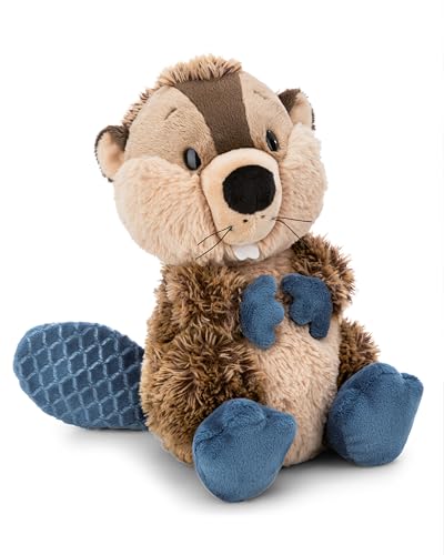 NICI Castor Harry Woodsnacker de Peluche, 20 cm, marrón, Suave muñeco, Adorable Animal para abrazarlo y Jugar, Idea de Regalo para niños y Personas Adultas - 62267