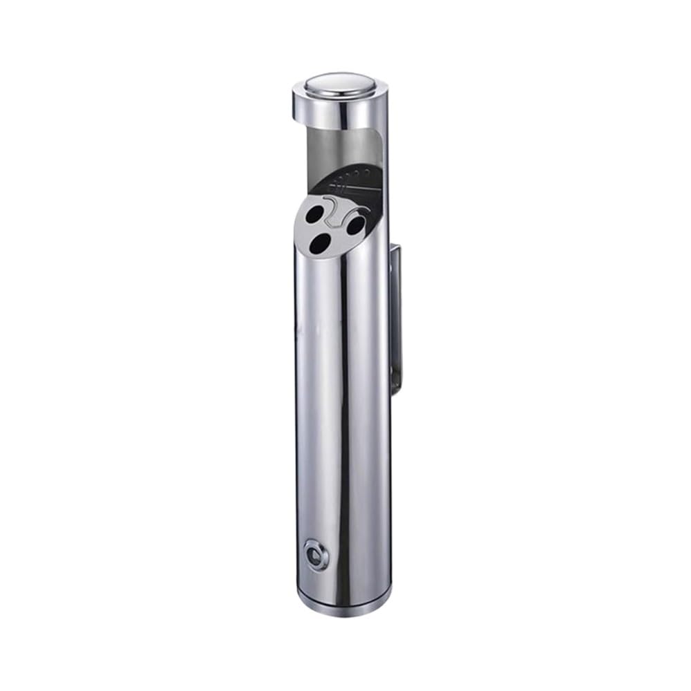 Stand ashtray Outdoor Rainproof Ash Pillar Wall Mounted Ashtray for Public Smoking Area Street Square Pillar