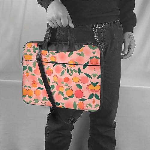 Maletín de hombro para laptop de 15.6 evita arañazos con patrón rosa 6