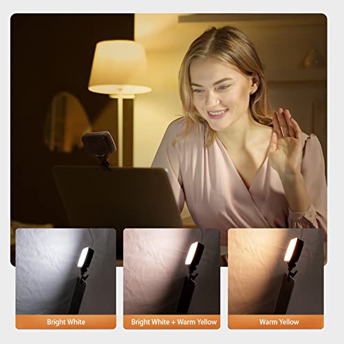 Rechargeable Selfie Light For Iphone, Portable Phone Ring Light For Selfie/Video Conference/Zoom Call/Photography/Makeup, Clip On Light For Phone, Ipad, Laptop, Tablet And Computer #TOP2