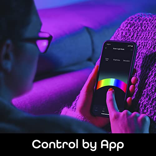 Geeni Prisma Plus Br30 Led Smart Light Bulb, Tunable Hue And Dimmable Rgb Wifi Bulb, No Hub Required, Compatible With Alexa And Google Assistant (4 Pack) #TOP5