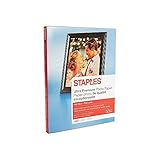Staples 518973 Ultra Premium Glossy Photo Paper 8.5-Inch x 11-Inch 50/Pack (19891-CC)