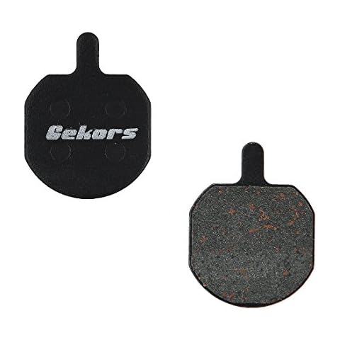 Gekors Semi-Metallic Bicycle Disc Brake Pads for Hayes MX-2/MX3/MX4, 1 Pair, Black Cover