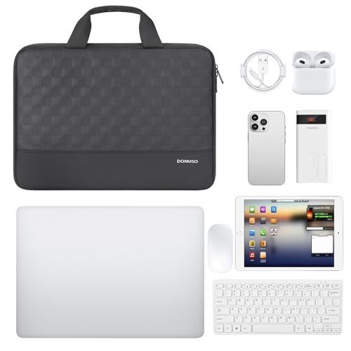 Funda para portátil 17 pulgadas DOMISO impermeable negra miniatura 6