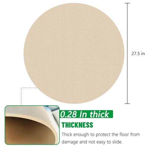 Patins de meuble antidérapants stop aux rayures de parquet