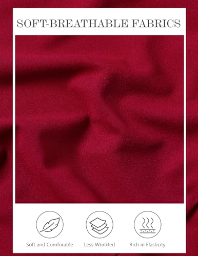 Image of DRESSTELLS Women's Cocktail Party Formal Wedding Guest Church Modest Prom Long High Low Evening Dress