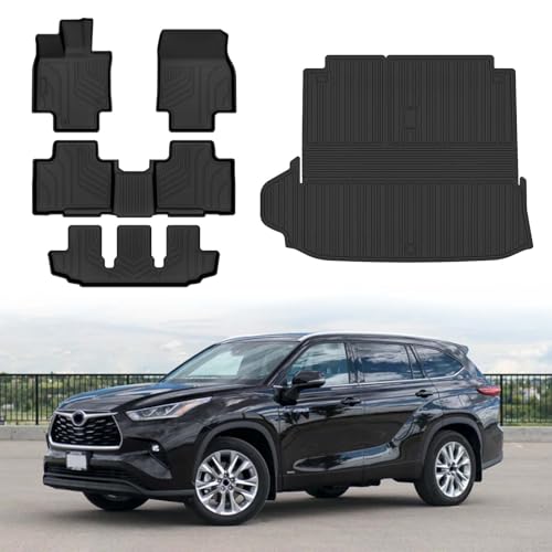 Floor Mats for Toyota Highlander 2020-2026