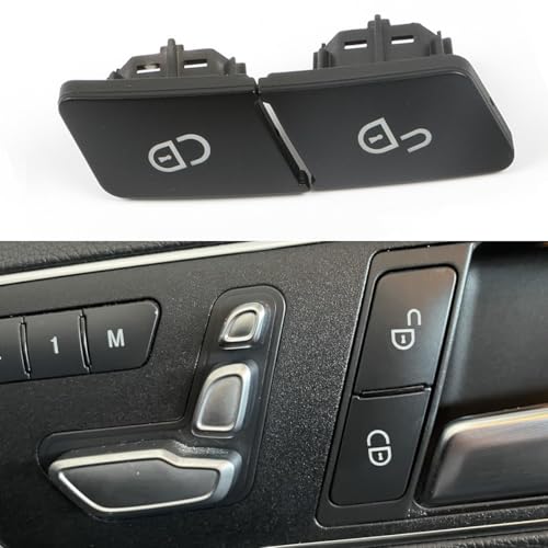 Compatible with Mercedes Benz Rgiht Door Lock Unlock Button Door Lock Switch for A-Class W176,B-Class W246,C-Class W204,E-Class W212,ML W166,CLA W117,GLK X204,GL X166,CLS