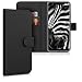 Produktbild kwmobile Hülle kompatibel mit ZTE Axon 9 Pro - Kunstleder Wallet Case mit Kartenfächern Stand in Schwarz