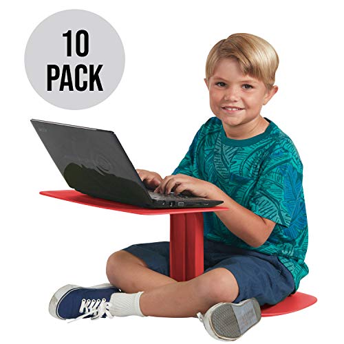 ECR4Kids The Surf Portable Lap Desk, Laptop Stand, Writing Table, Kids’ Travel-Friendly Tray