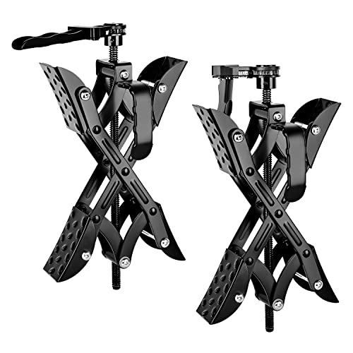 Nilight Wheel Chock Stabilizer 2PCS X-Chocks Wheel Stabilizer for Travel Trailers Fits 3 to 10 Wheel Gaps Heavy Duty RV Scissor Tire Locking Chocks for Campers Travel Trailers Trucks