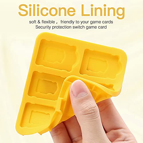 HEYSTOP Game Card Case Compatible with Nintendo Switch Games,12 Slots Storage Protective Box, Slim a